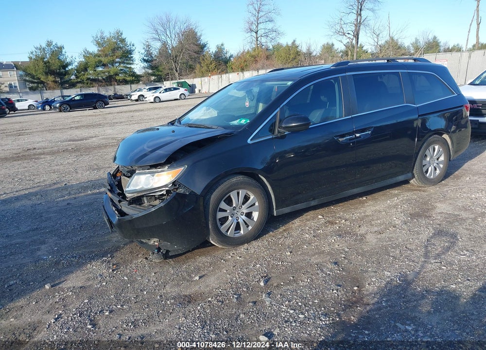 2014 HONDA ODYSSEY EX-L VIN: 5FNRL5H6XEB065046