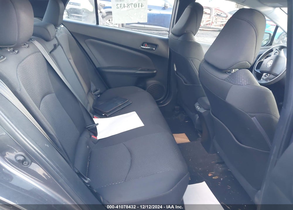 2019 TOYOTA PRIUS LE VIN: JTDKARFU6K3099736