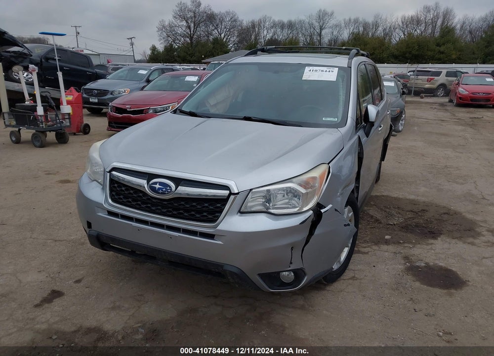 2014 SUBARU FORESTER 2.5I TOURING VIN: JF2SJAMC6EH515045
