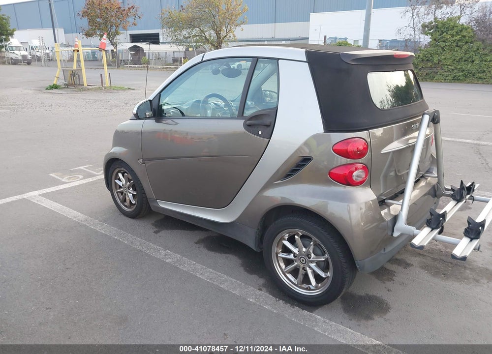 2009 SMART FORTWO BRABUS/PASSION VIN: WMEEK31X19K219923