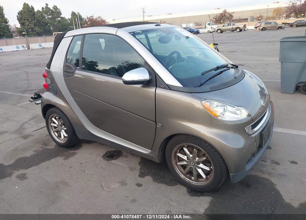 2009 SMART FORTWO BRABUS/PASSION VIN: WMEEK31X19K219923