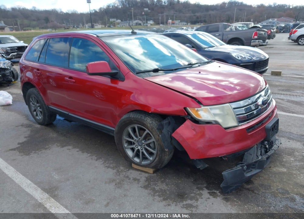 2008 FORD EDGE SEL VIN: 2FMDK38C08BB41359