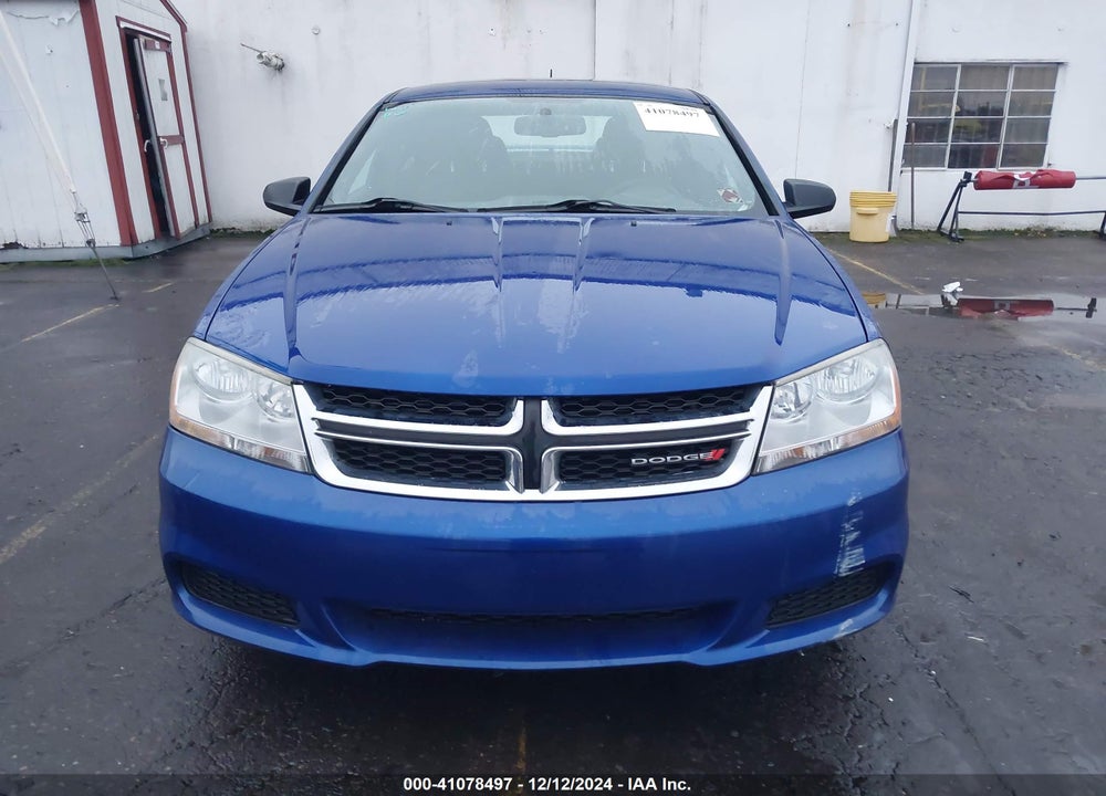 2012 DODGE AVENGER SE VIN: 1C3CDZAG9CN315683