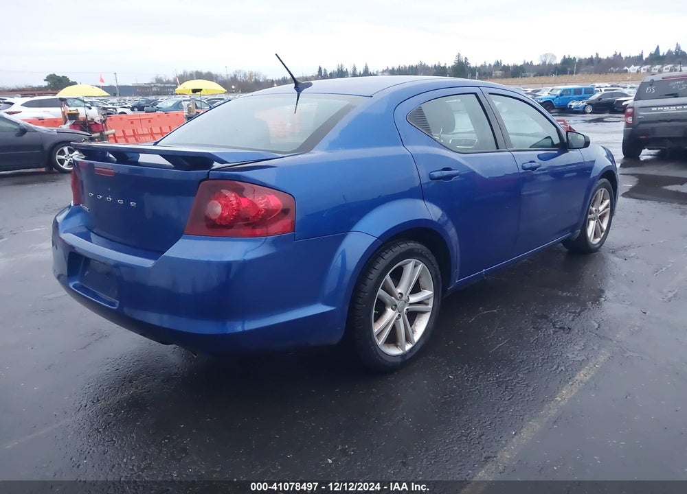 2012 DODGE AVENGER SE VIN: 1C3CDZAG9CN315683