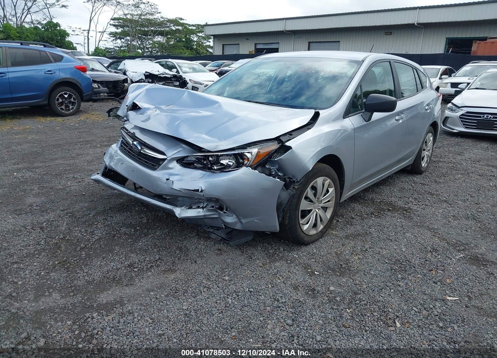 2022 SUBARU IMPREZA BASE 5-DOOR VIN: 4S3GTAB62N3724355