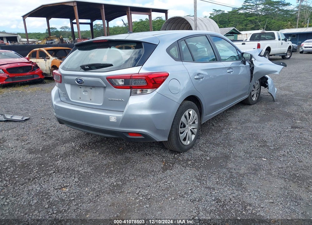 2022 SUBARU IMPREZA BASE 5-DOOR VIN: 4S3GTAB62N3724355