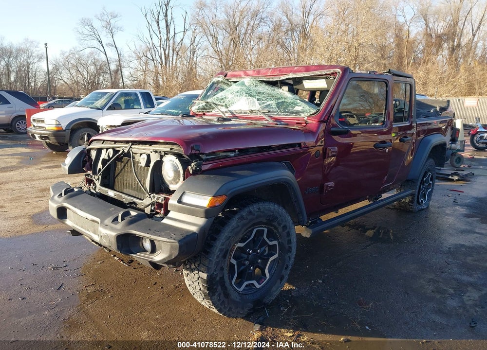 2022 JEEP GLADIATOR VIN: 1C6HJTAG9NL101421