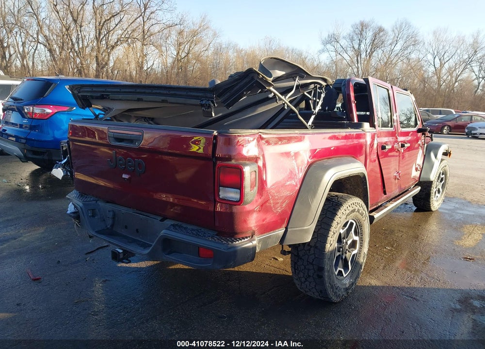 2022 JEEP GLADIATOR VIN: 1C6HJTAG9NL101421