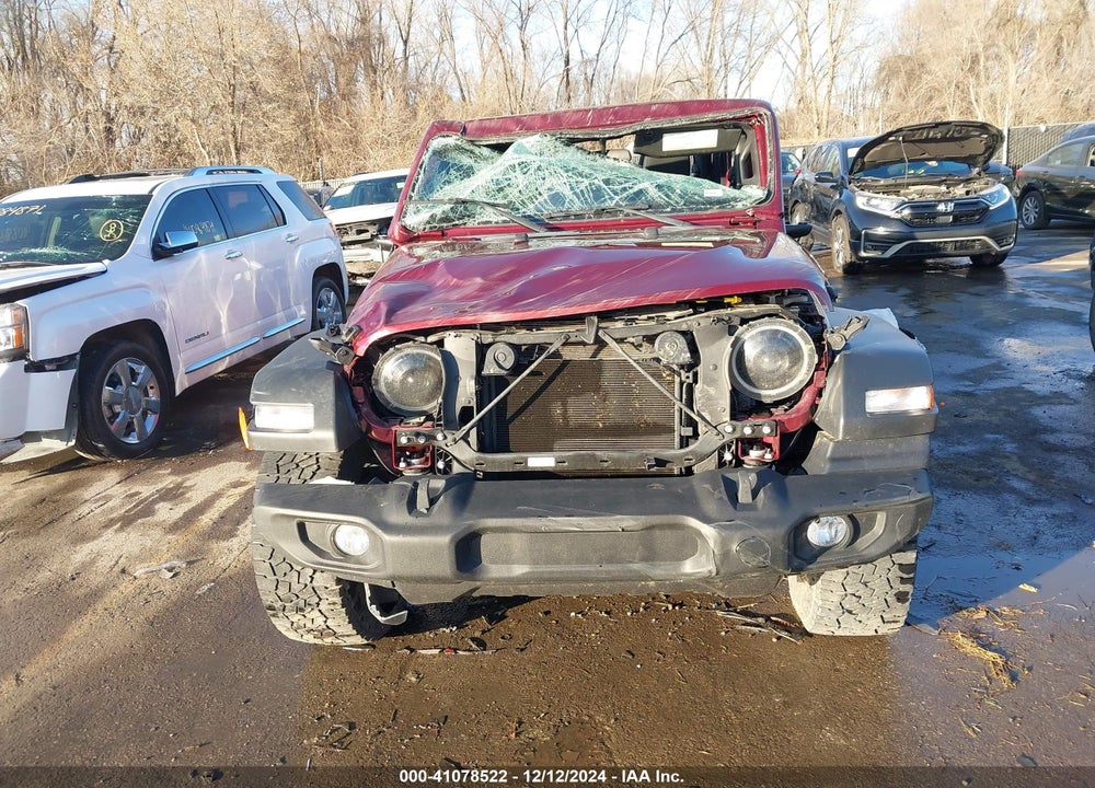 2022 JEEP GLADIATOR VIN: 1C6HJTAG9NL101421