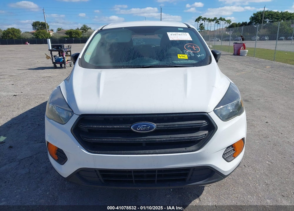 2018 FORD ESCAPE S VIN: 1FMCU0F75JUA02032
