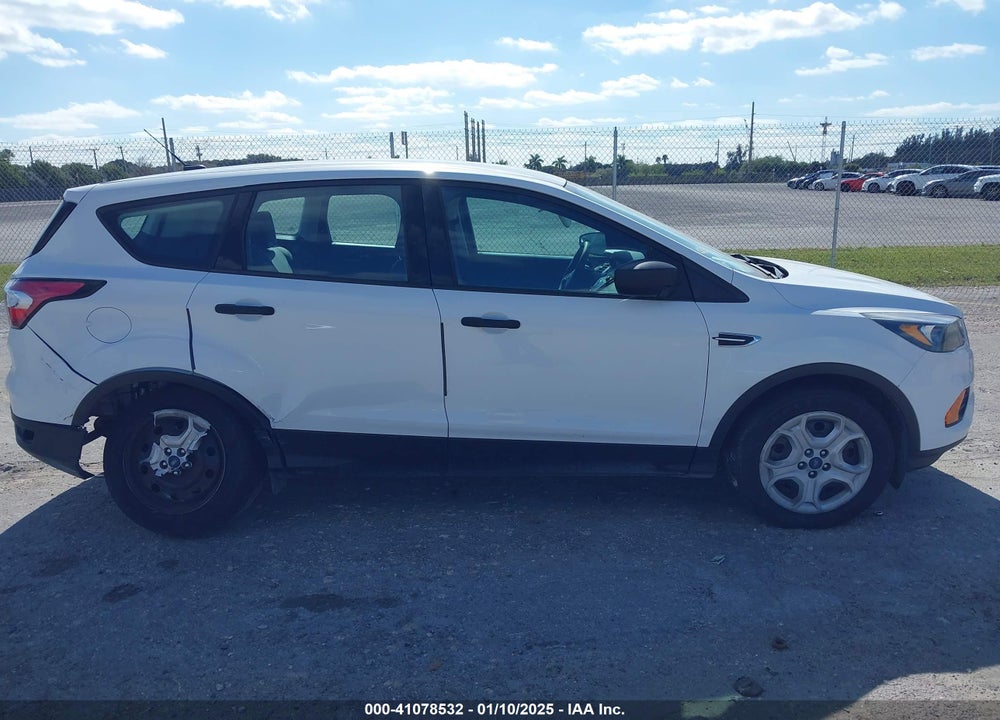 2018 FORD ESCAPE S VIN: 1FMCU0F75JUA02032