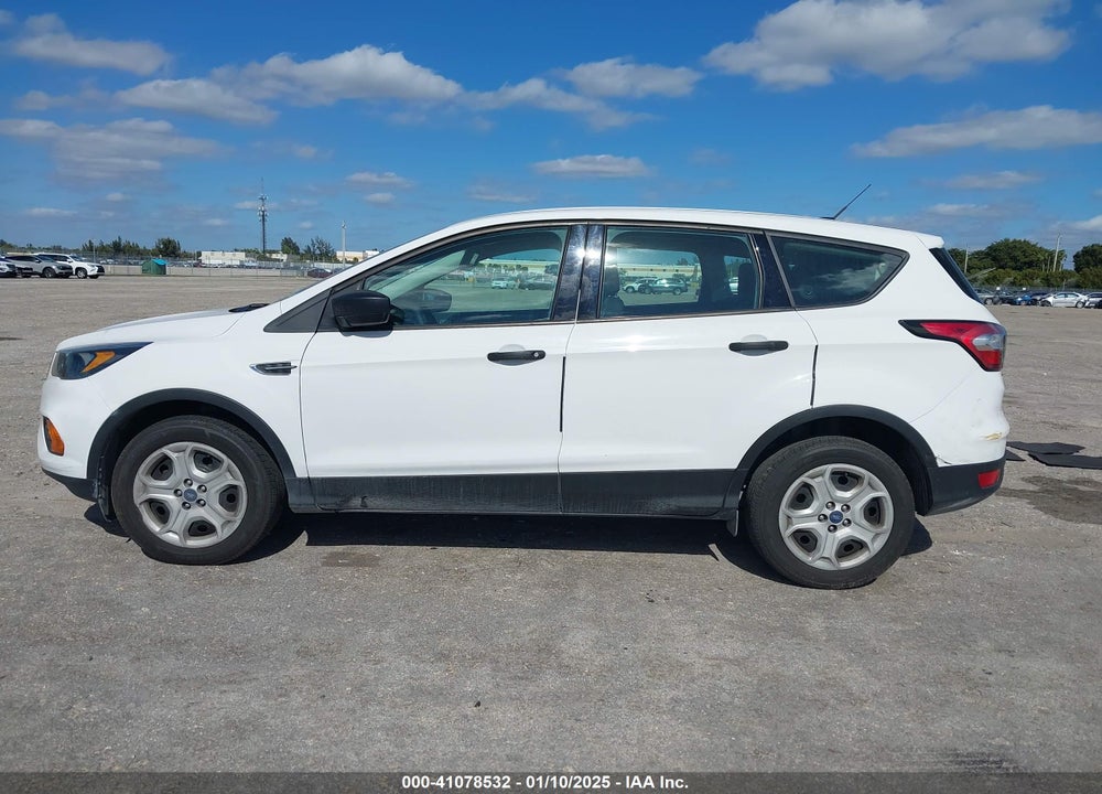 2018 FORD ESCAPE S VIN: 1FMCU0F75JUA02032