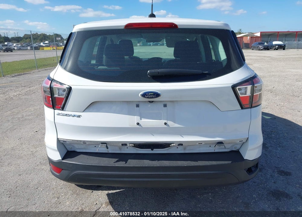 2018 FORD ESCAPE S VIN: 1FMCU0F75JUA02032