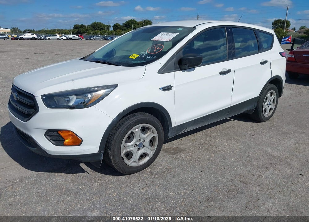 2018 FORD ESCAPE S VIN: 1FMCU0F75JUA02032
