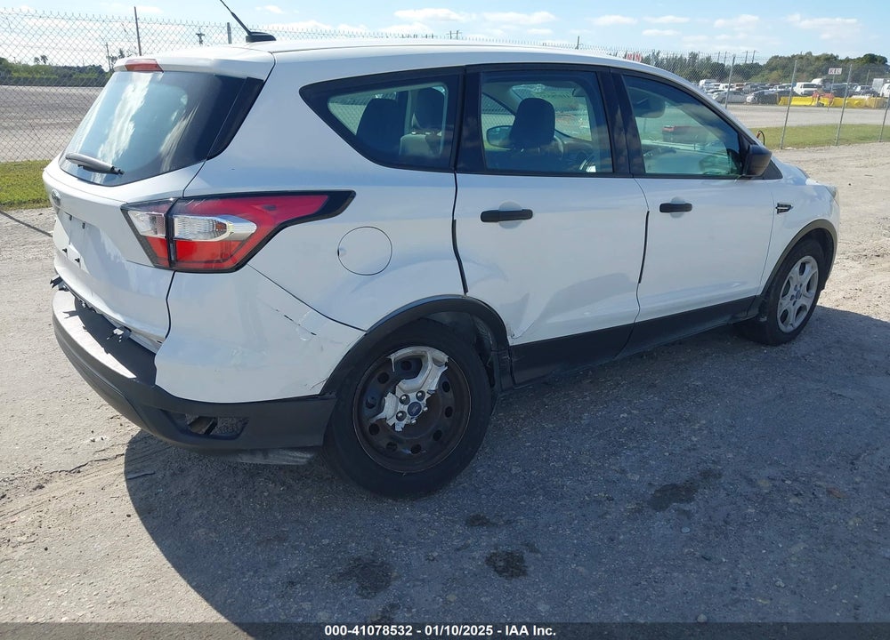 2018 FORD ESCAPE S VIN: 1FMCU0F75JUA02032
