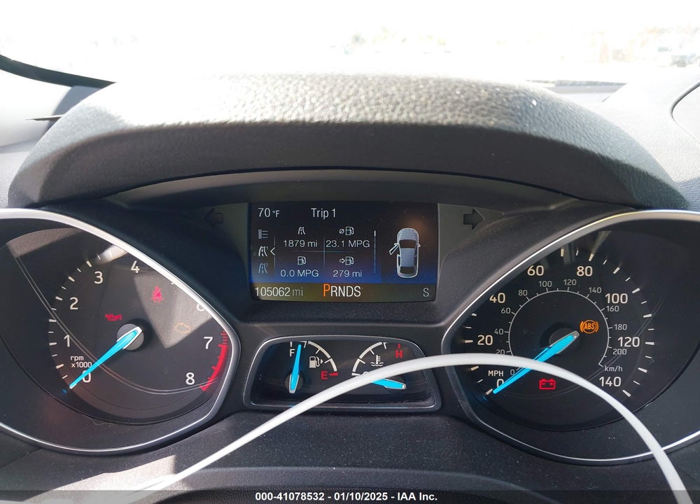 2018 FORD ESCAPE S VIN: 1FMCU0F75JUA02032