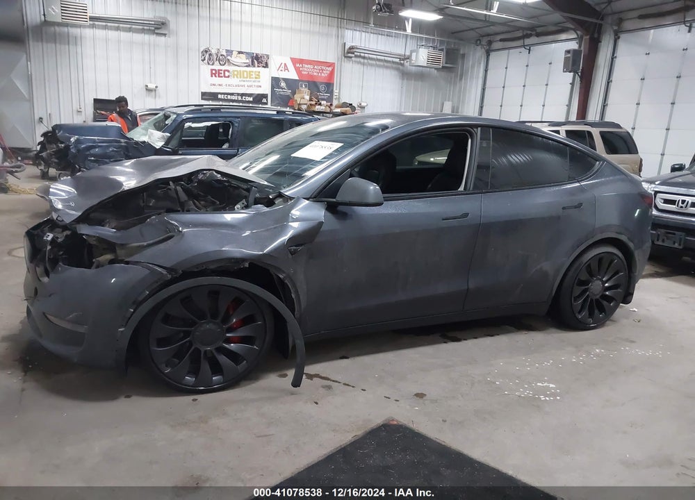 2023 TESLA MODEL Y PERFORMANCE DUAL MOTOR ALL-WHEEL DRIVE VIN: 7SAYGDEF3PF911523