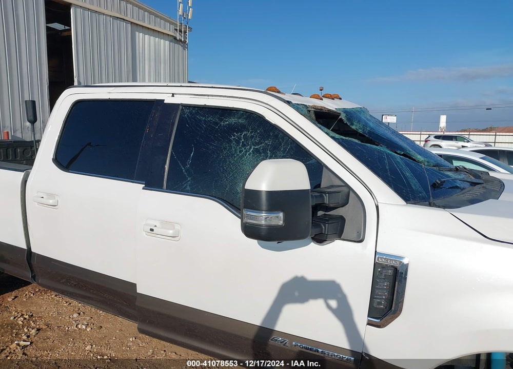 2017 FORD F-350 KING RANCH VIN: 1FT8W3DTXHEC53509