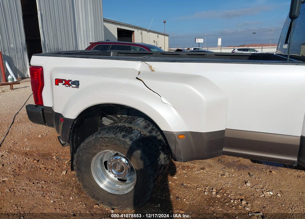 2017 FORD F-350 KING RANCH VIN: 1FT8W3DTXHEC53509