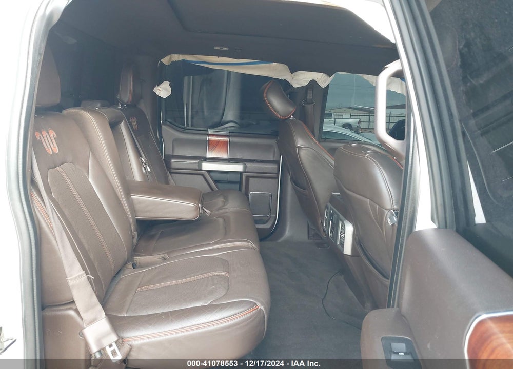 2017 FORD F-350 KING RANCH VIN: 1FT8W3DTXHEC53509