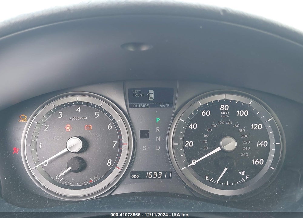 2007 LEXUS ES 350 VIN: JTHBJ46G972150770