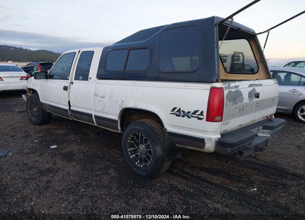 1997 CHEVROLET K1500 FLEETSIDE VIN: 2GCEK19R9V1203231