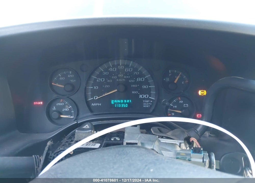 2006 GMC SAVANA CUTAWAY WORK VAN VIN: 1GDJG312961171278