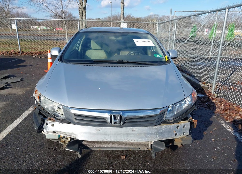 2012 HONDA CIVIC LX VIN: 2HGFB2F54CH606759