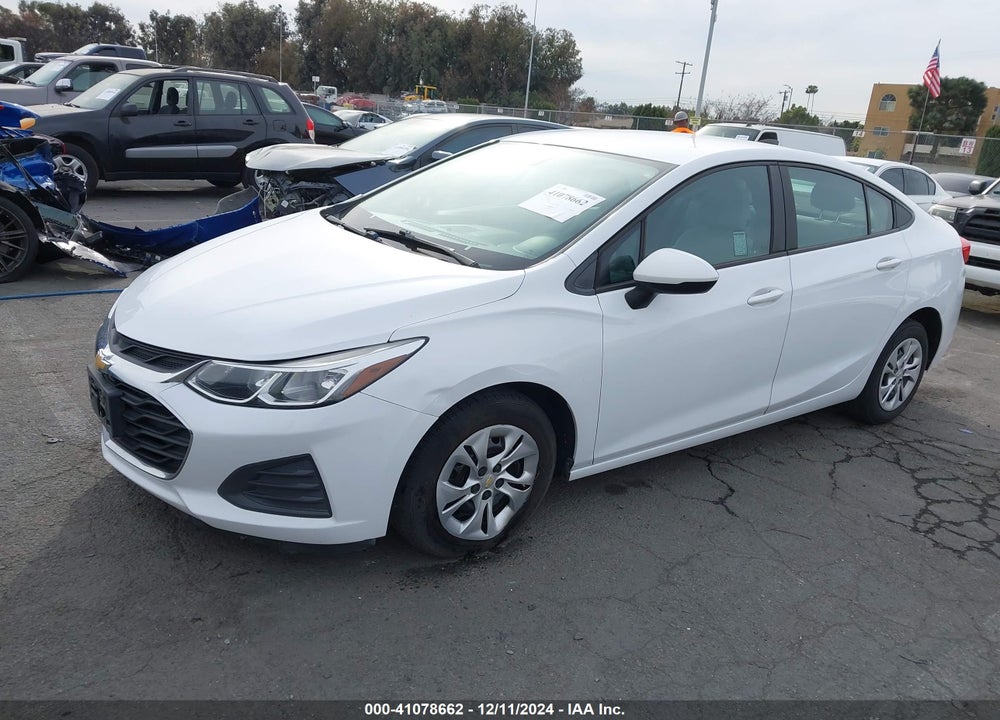 2019 CHEVROLET CRUZE VIN: 1G1BC5SM6K7120286