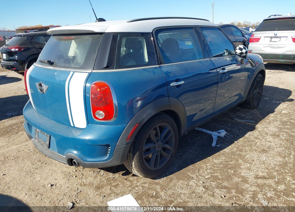 2012 MINI COOPER S COUNTRYMAN VIN: WMWZC5C58CWL58433