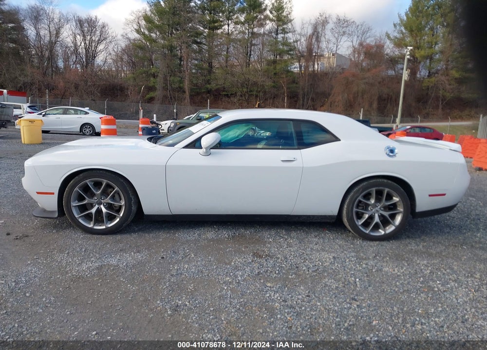 2022 DODGE CHALLENGER GT VIN: 2C3CDZJG1NH265695