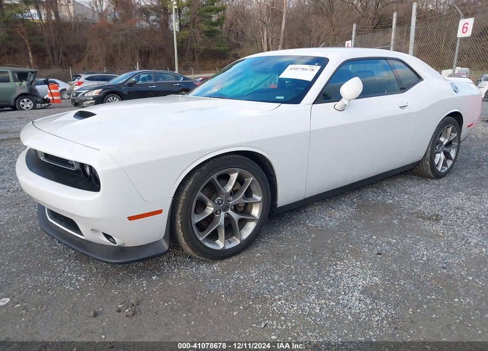 2022 DODGE CHALLENGER GT VIN: 2C3CDZJG1NH265695