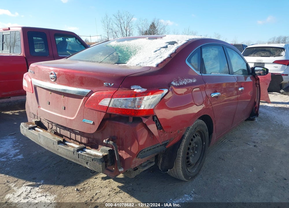 2014 NISSAN SENTRA SV VIN: 3N1AB7AP9EY295313