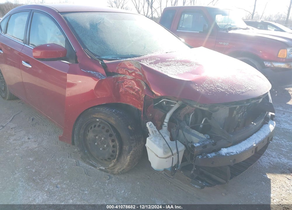 2014 NISSAN SENTRA SV VIN: 3N1AB7AP9EY295313