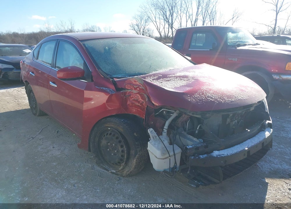 2014 NISSAN SENTRA SV VIN: 3N1AB7AP9EY295313