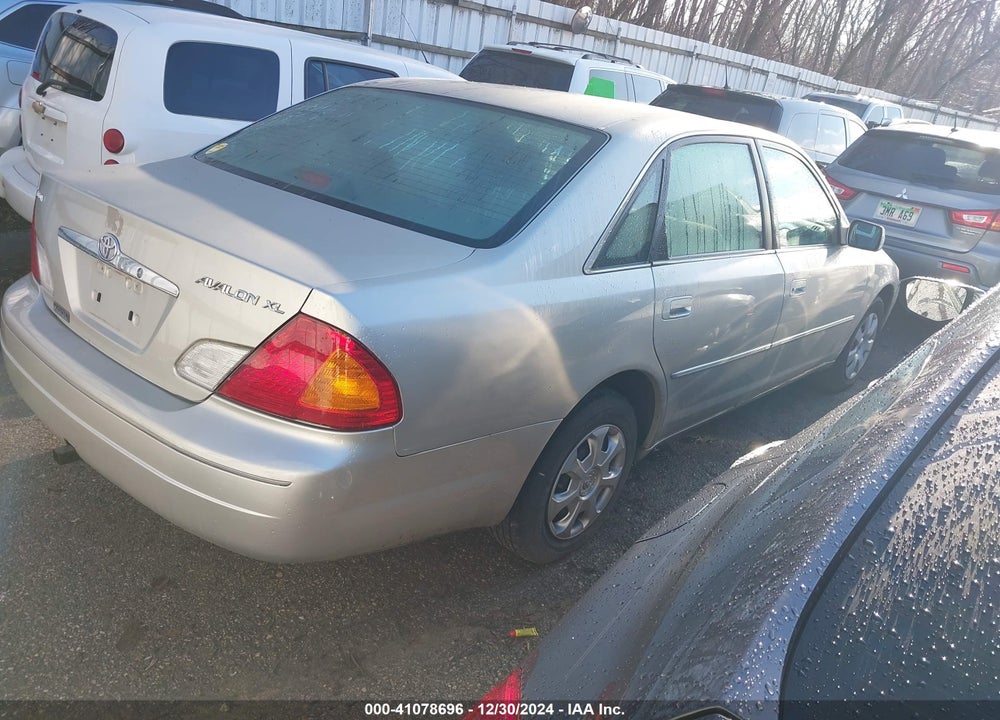 2001 TOYOTA AVALON XL VIN: 4T1BF28B81U190578