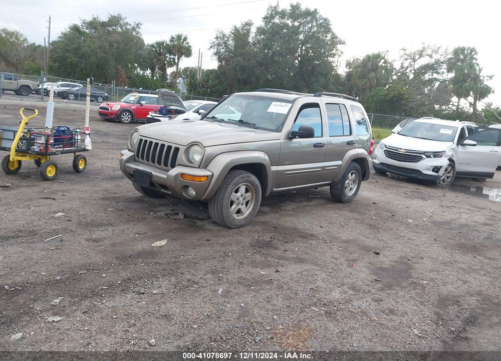 2004 JEEP LIBERTY LIMITED EDITION VIN: 1J4GK58K54W205080