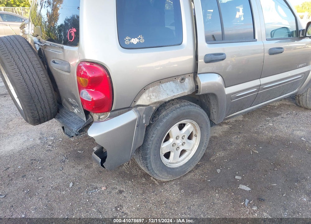 2004 JEEP LIBERTY LIMITED EDITION VIN: 1J4GK58K54W205080