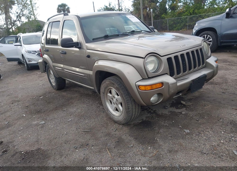 2004 JEEP LIBERTY LIMITED EDITION VIN: 1J4GK58K54W205080
