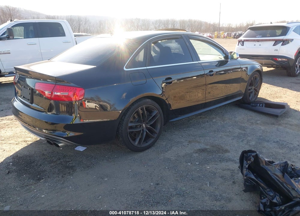 2014 AUDI S4 3.0T PREMIUM PLUS VIN: WAUDGAFL2EA144930
