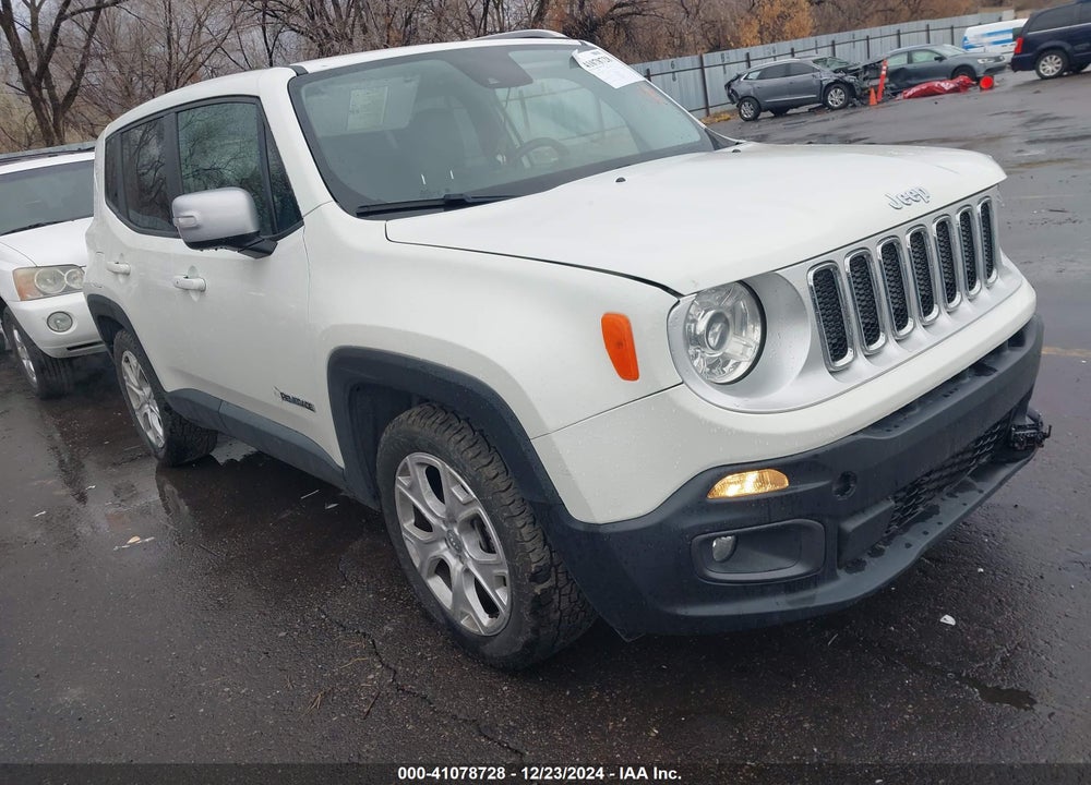 2017 JEEP RENEGADE LIMITED FWD VIN: ZACCJADB3HPF78000