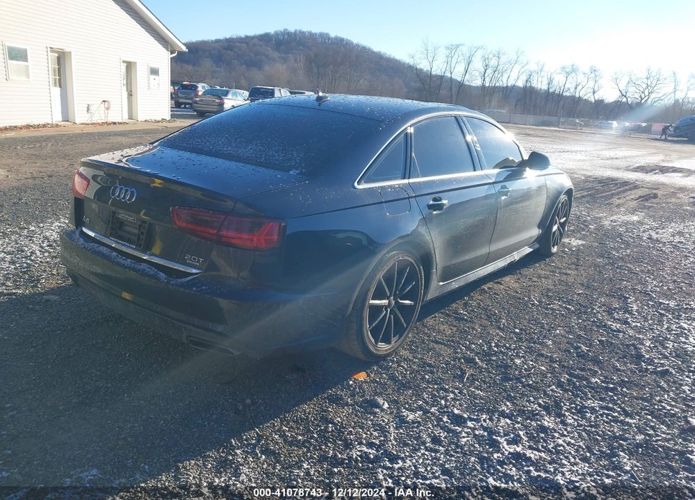 2018 AUDI A6 2.0T PREMIUM VIN: WAUG8AFC7JN097777
