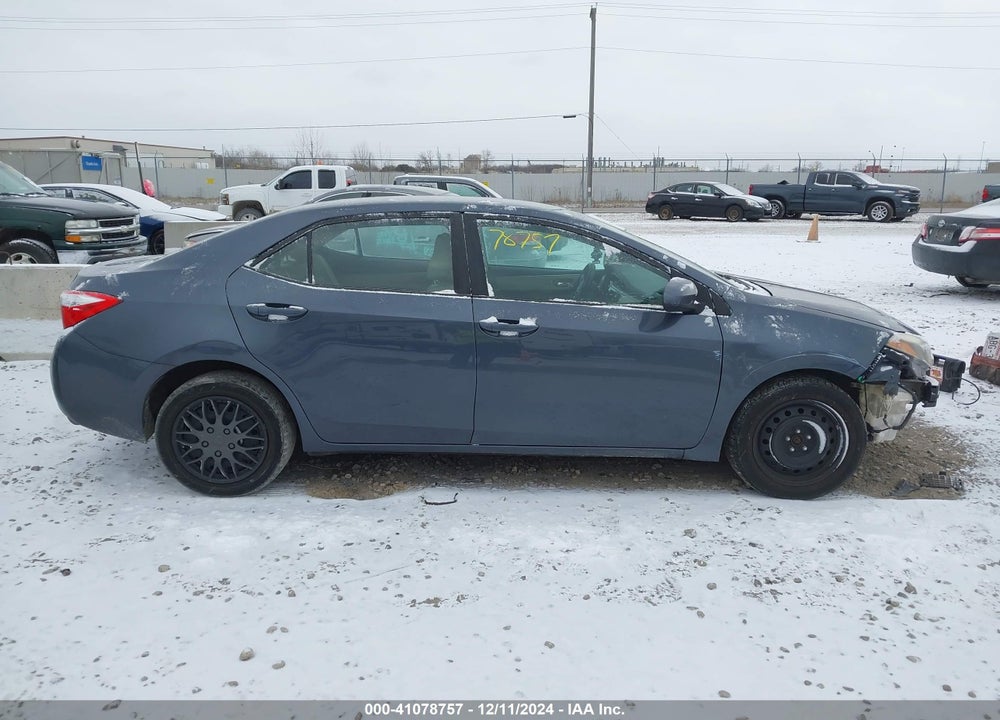 2015 TOYOTA COROLLA LE VIN: 5YFBURHE2FP270590