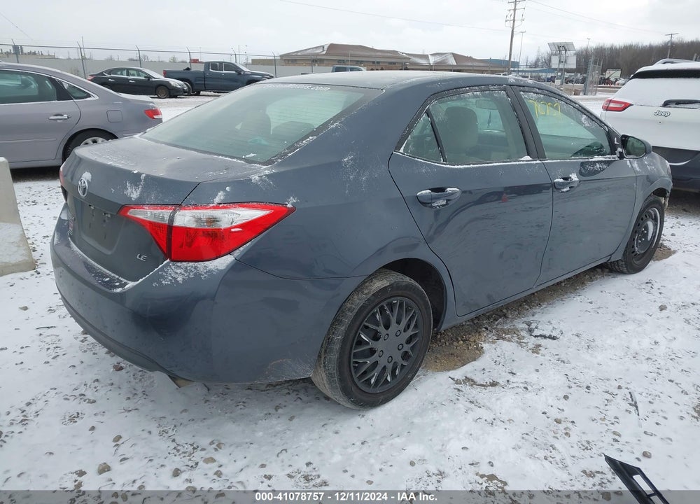 2015 TOYOTA COROLLA LE VIN: 5YFBURHE2FP270590