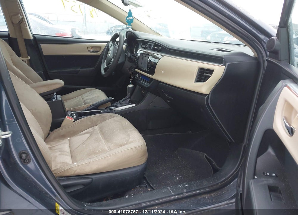 2015 TOYOTA COROLLA LE VIN: 5YFBURHE2FP270590