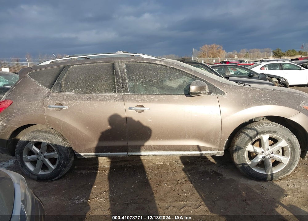 2010 NISSAN MURANO SL VIN: JN8AZ1MU1AW011525