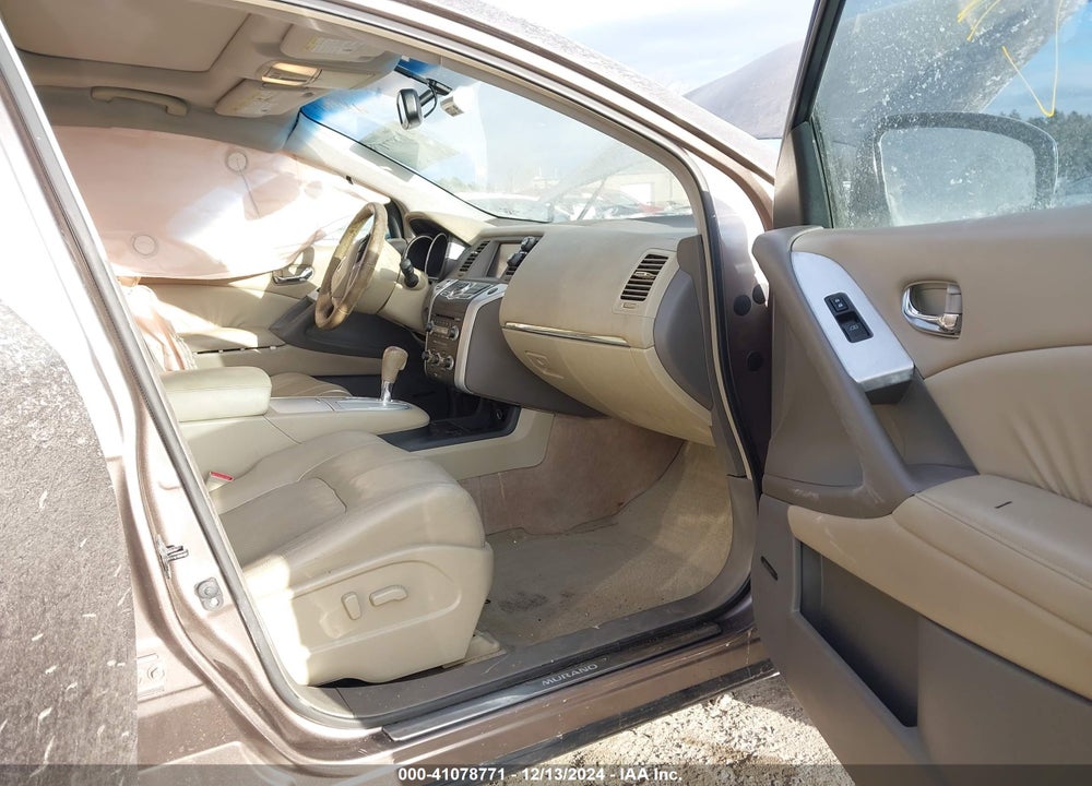 2010 NISSAN MURANO SL VIN: JN8AZ1MU1AW011525