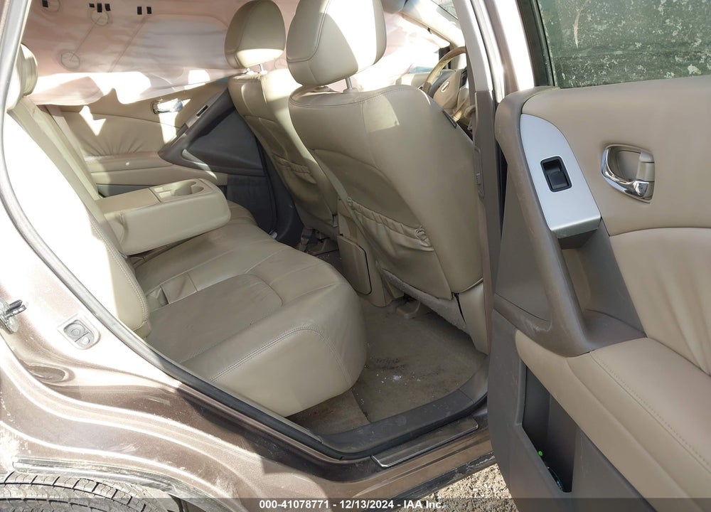 2010 NISSAN MURANO SL VIN: JN8AZ1MU1AW011525