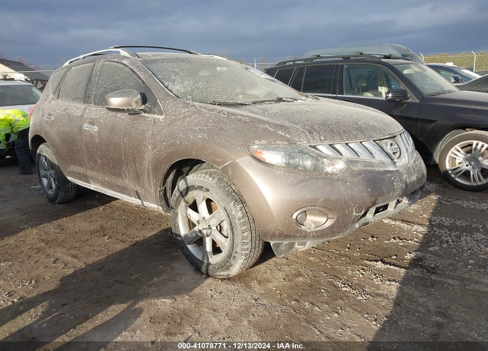 2010 NISSAN MURANO SL VIN: JN8AZ1MU1AW011525