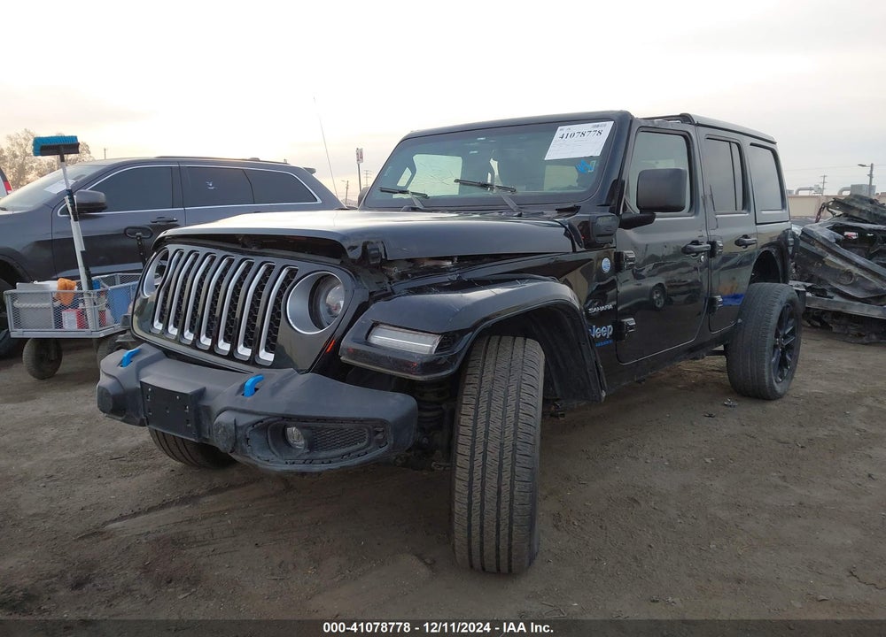 2023 JEEP WRANGLER 4XE SAHARA 4X4 VIN: 1C4JJXP60PW696192